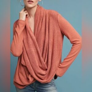 Anthropologie Saturday Sunday Draped Criss Cross Top